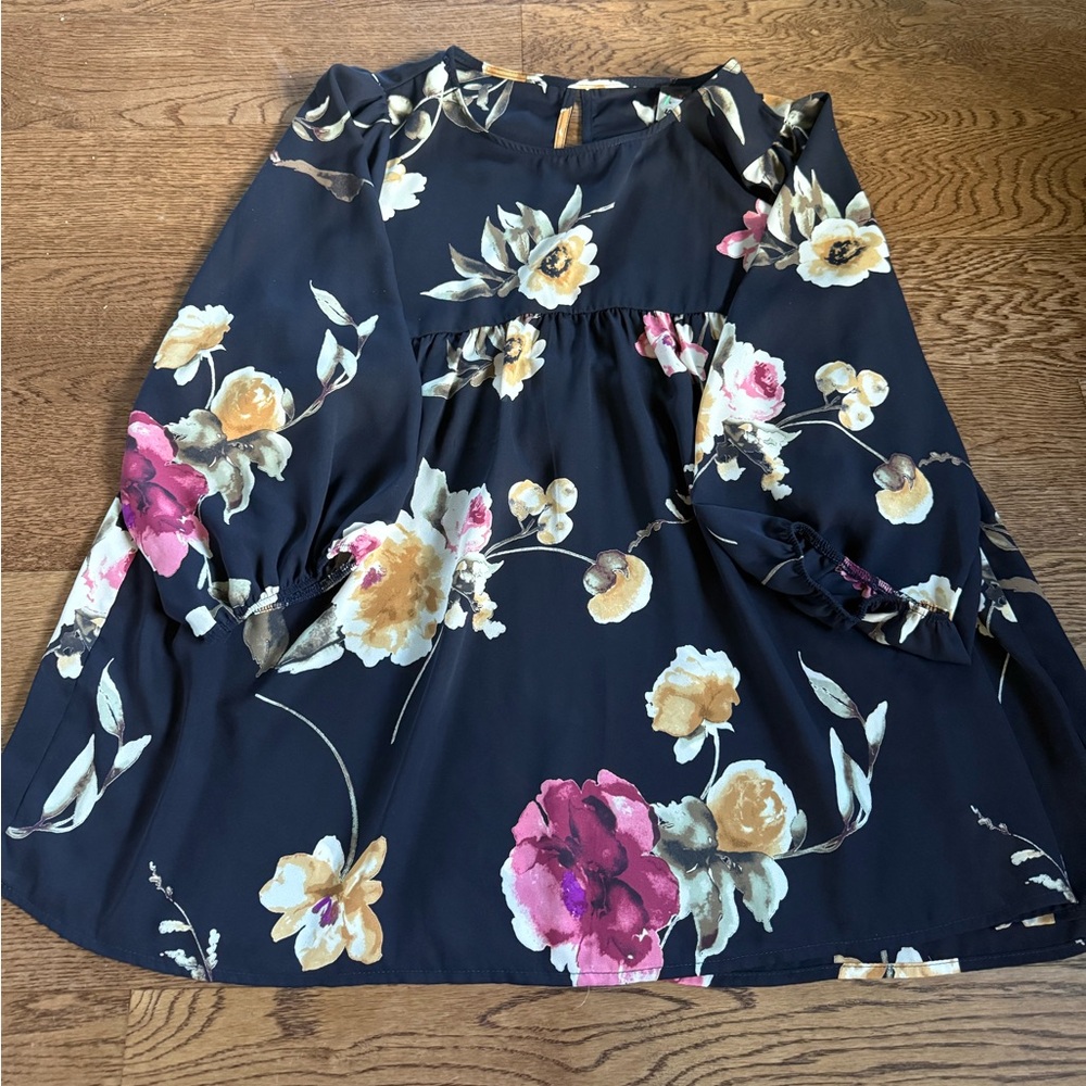 Floral Long Sleeve Shirt